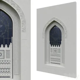 Classic arabic window